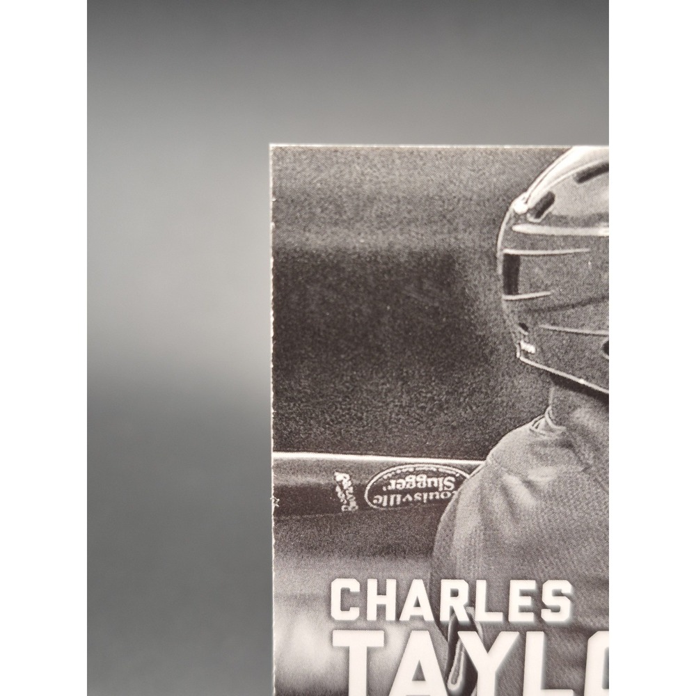 2012 Elite Extra Editoon Charles Taylor #50 Die-Cut‎ Auto Gold /5 Cardinals (AU) - Picture 8 of 11